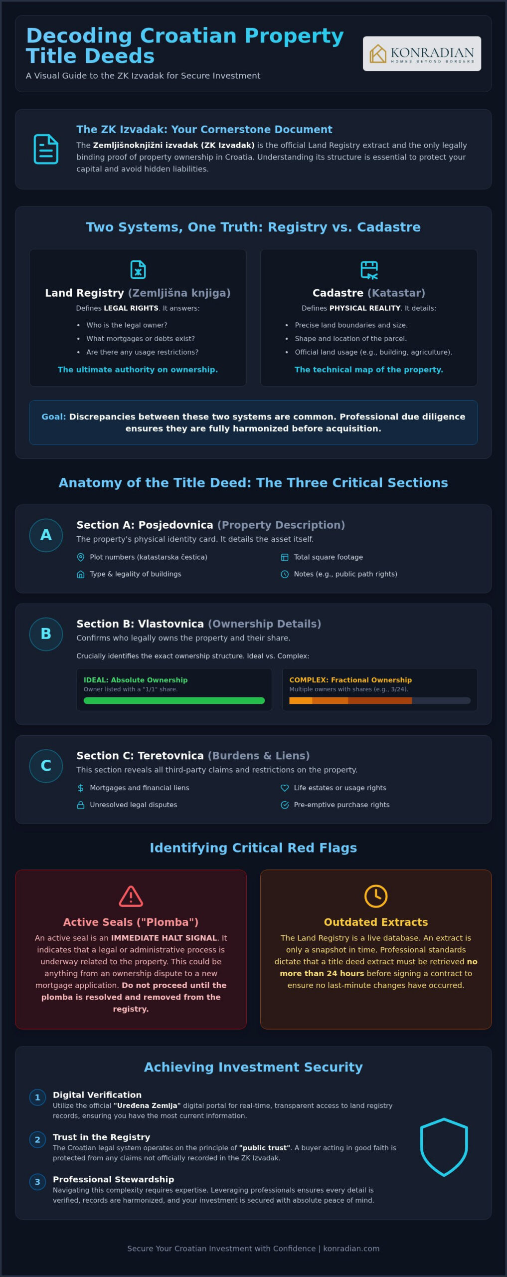 Understanding Croatian Property Title Deeds: The 2026 Investor’s Security Guide