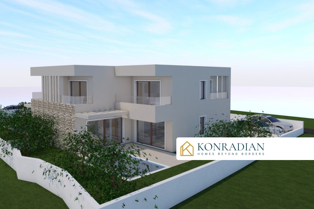 Modern house with swimming pool